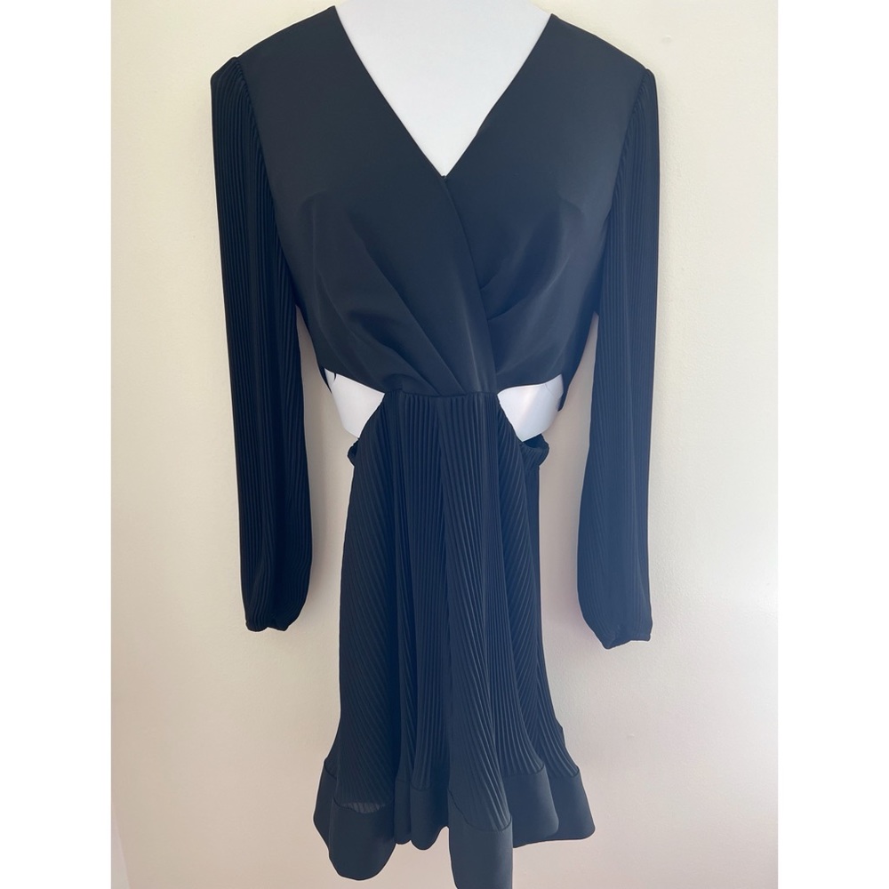 Milly - Winnie cutout pleated dress, size 8